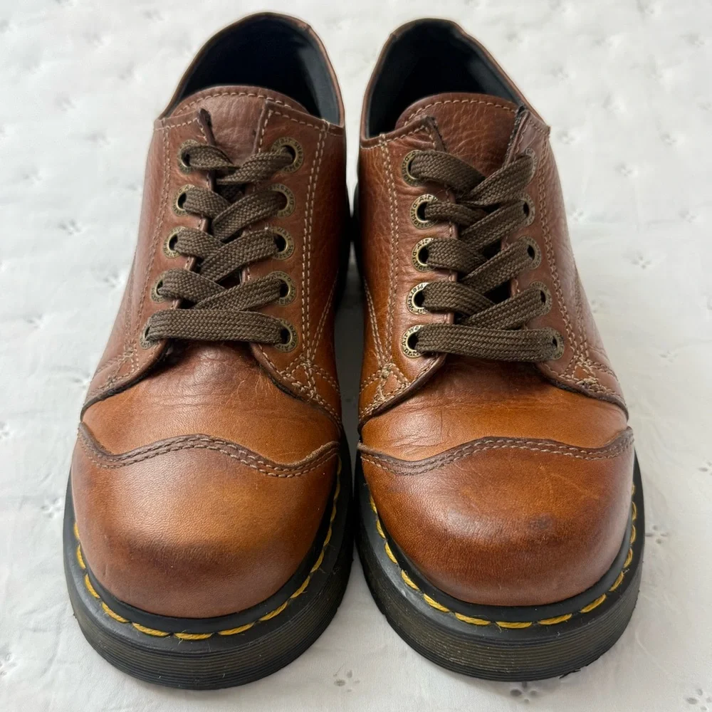 Dr. Martens Brown Leather Women’s oxfords